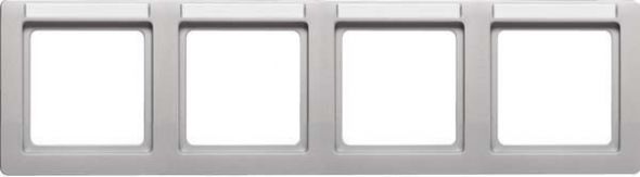 Rahmen 4-fach 10246014 alu samt lackiert