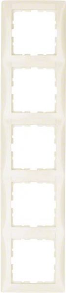 Rahmen 5-fach 10158912 weiß glänzend