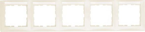Rahmen 5-fach 10258912 weiß glänzend