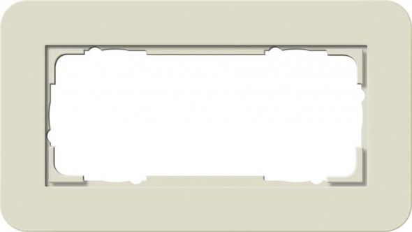 System 55 E3 2-fach Rahmen sand o.M.1002417