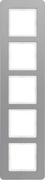 Rahmen 5-fach 10156074 alu gestrahlt