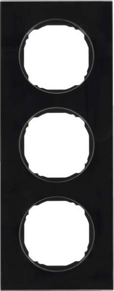 Rahmen 3-fach 10132616 Glas schwarz