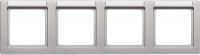 Rahmen 4-fach 10246014 alu samt lackiert