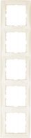 Rahmen 5-fach 10158912 weiß glänzend