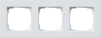 System 55 E2 3-fach Rahmen reinweiß seidenmatt 0213225 f