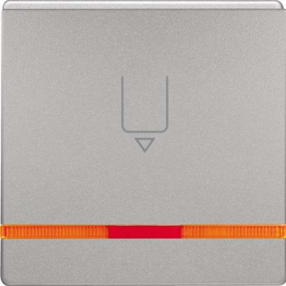 Schalteraufsatz Hotelcard 16406084 alu samt lackiert