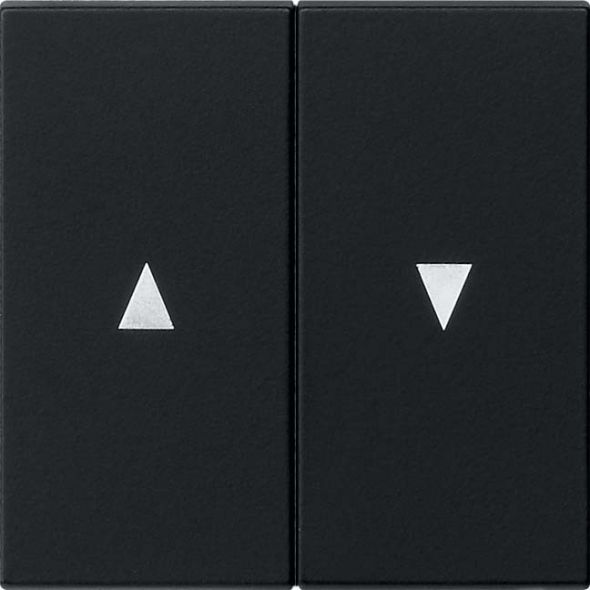 Wippe 0294005 schwarz matt