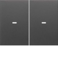 Tast-Abdeckung 2f. anth 80960375