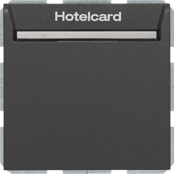 Relais-Schalter Hotelcard 16409906 anthrazit matt