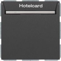 Relais-Schalter Hotelcard 16409906 anthrazit matt