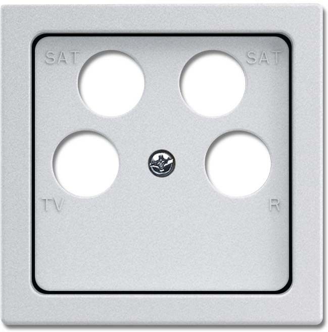 Zentralscheibe alusilber 1743/10-04-83
