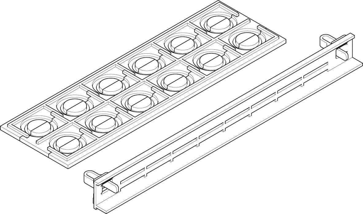 Leitungseinführungsschieb. ULP3