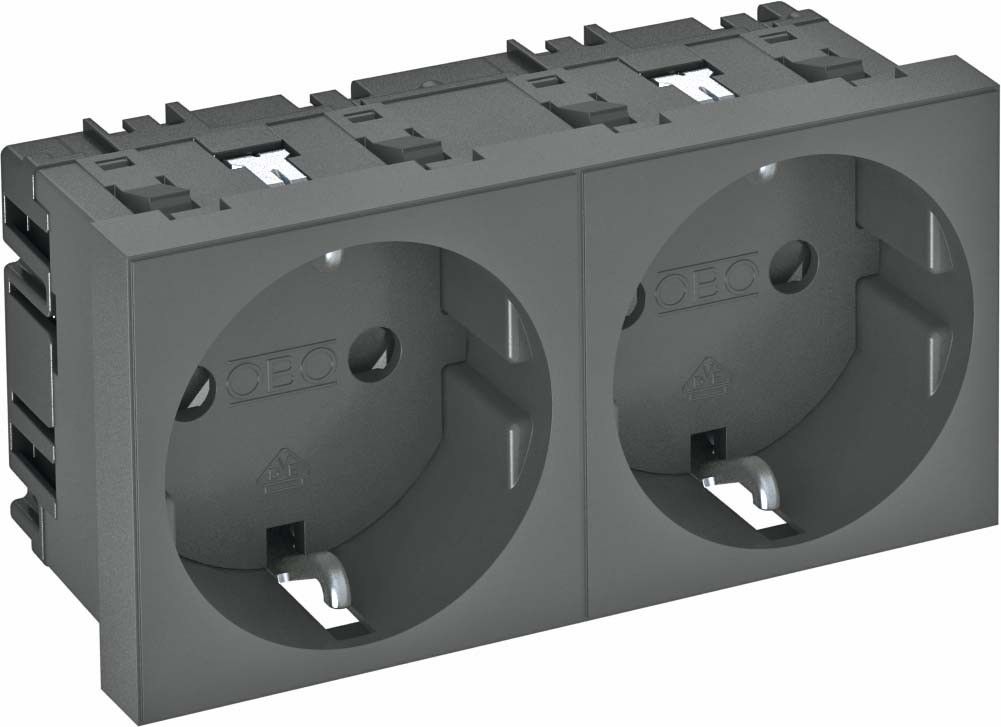 Steckdose 0 Grad, 2-fach STD-D0 SWGR2