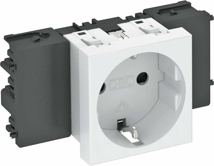 Steckdose 0 Grad, 1-fach STD-D0C AL1