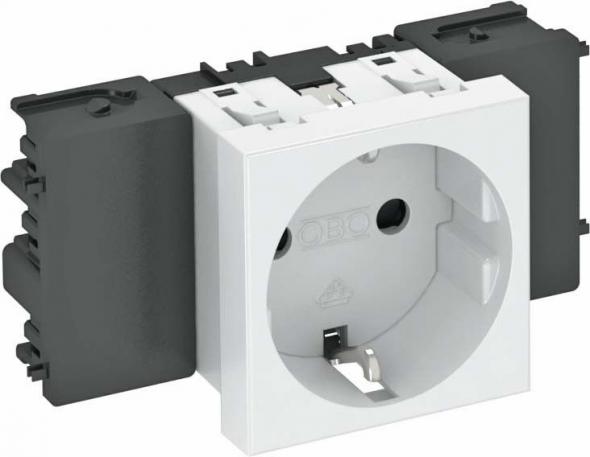 Steckdose 0 Grad, 1-fach STD-D0C AL1