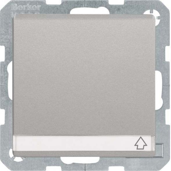 SCHUKO-Steckdose 47526084 alu samt lackiert