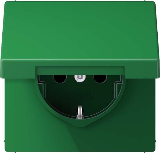 SCHUKO-Steckdose 16 A 250V LS 1520 BFKL GN