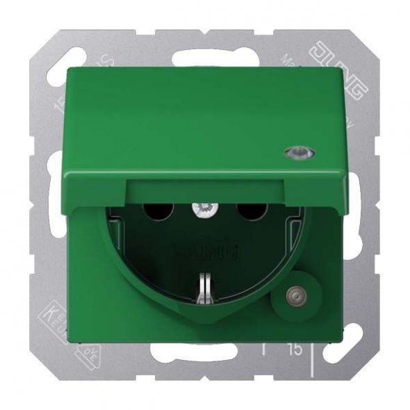 SCHUKO-Steckdose 16A 250V ABAS 1520 KLKO RT