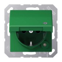 SCHUKO-Steckdose 16 A 250V ABAS 1520 KLKO GN