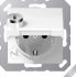 SCHUKO-Steckdose 16 A 250V AS 1520 BFKLSL RT