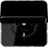SCHUKO-Steckdose 16 A 250V CD 1520 BFKL SW