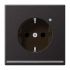SCHUKO-Steckdose AL 1520-O D LNW dark