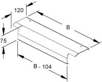 Endabgangsblech WLAB 600 E3