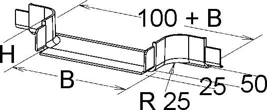GFK-Anbau-T-Stück KPSS 50.100/P