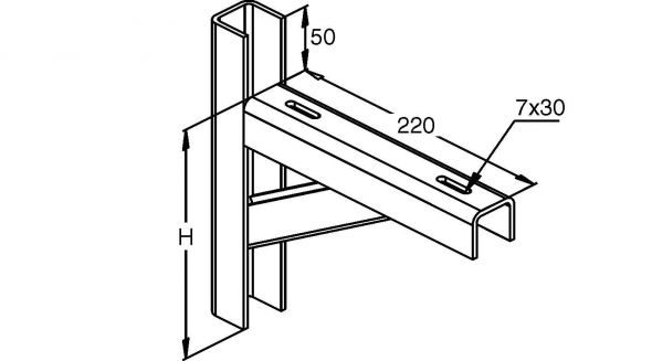Wandausleger KTAF 200
