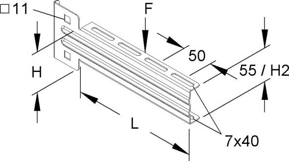 Ausleger KTUM 300 F