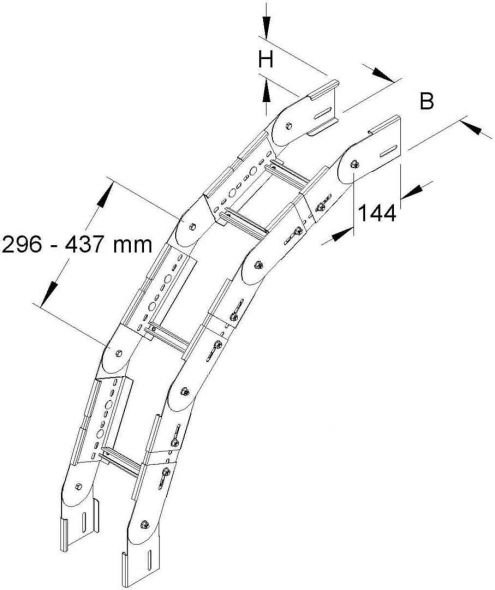 Bogen Verstellbar KGS 100.403 F
