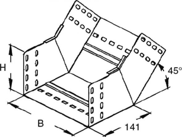 Rinnensteigbogen RSB 110.400