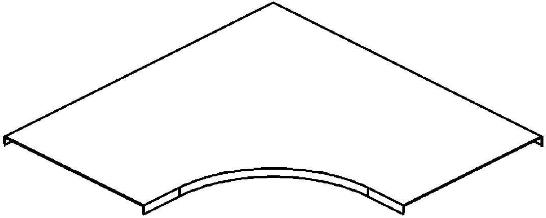 Deckel f.Bogen 90Grad RESDV 150