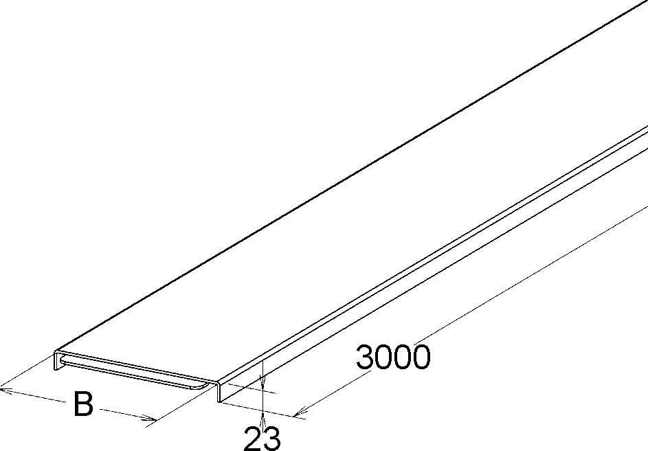 GFK-Rinnendeckel KKD 250