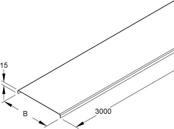 Kabelleiterdeckel KRD 200 F