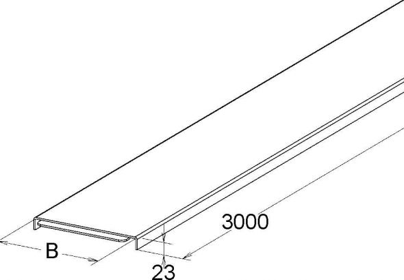 GFK-Rinnendeckel KKD 600