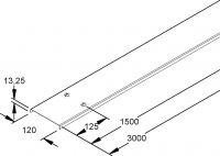 Kabelrinnendeckel RDV 120