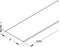 Kabelrinnendeckel RDS 100