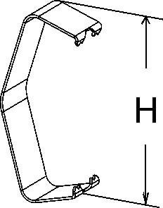 Deckelhaltefeder DF 80 E4