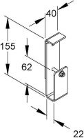 Deckel-Bef.-Klammer KRDBK 60 F
