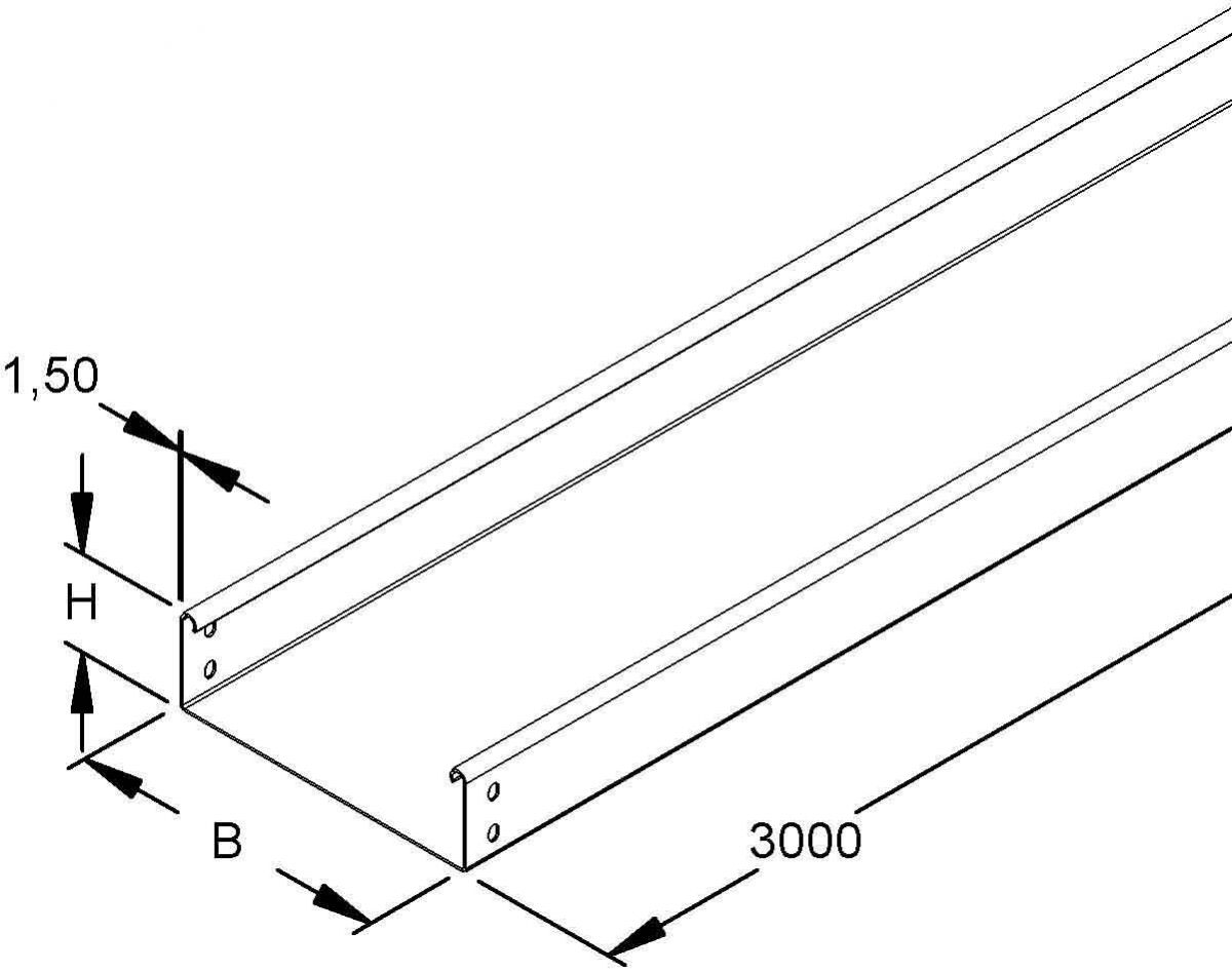 Kabelrinne RSU 60.400
