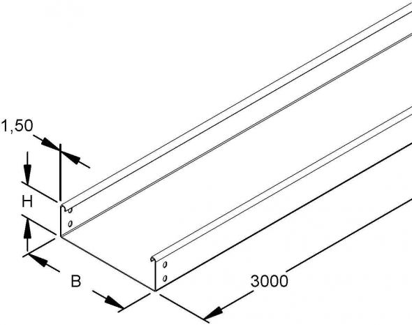 Kabelrinne RSU 60.400