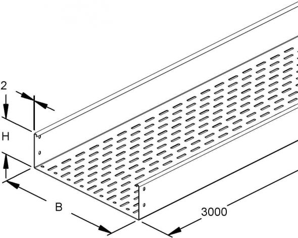 Kabelrinne RSBS 110.100 OV