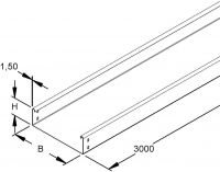 Kabelrinne RSU 60.600 F