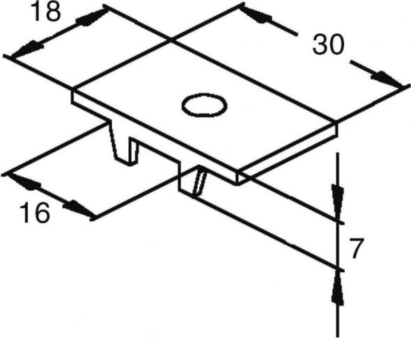 Montageplatten MP 70/8