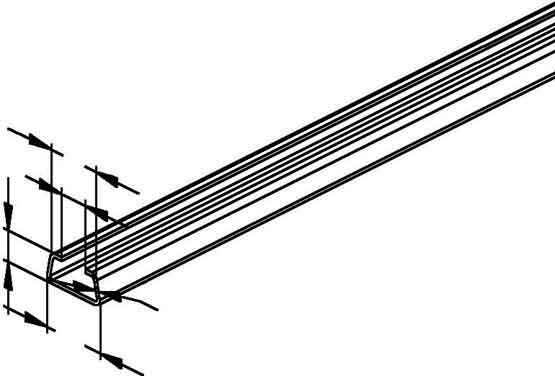 Ankerschiene 2920/2 FO