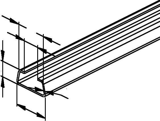 Ankerschiene 2975/2 SO