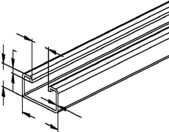 Ankerschienen 2991/900 FL