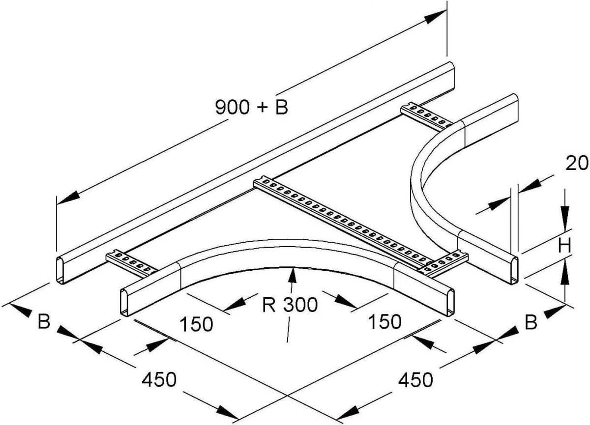 T-Stück KRCT 60.325 F