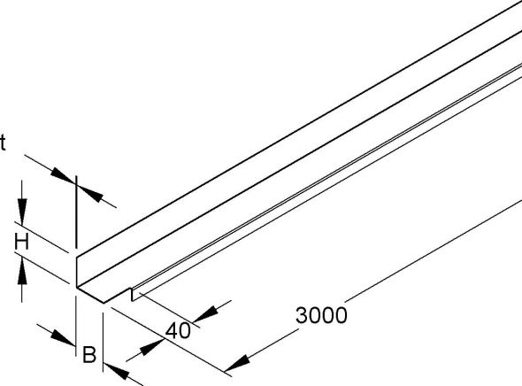 Trennprofil TP 40.45
